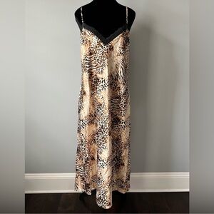 Animal Print Maxi Dress